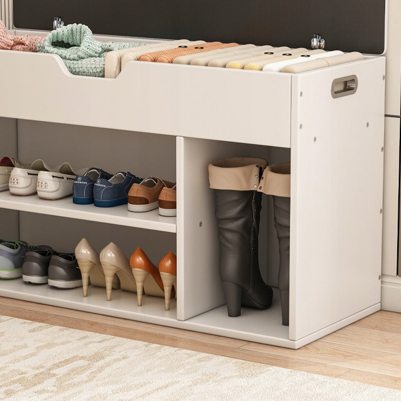 Biała szafka na buty - 80 cm