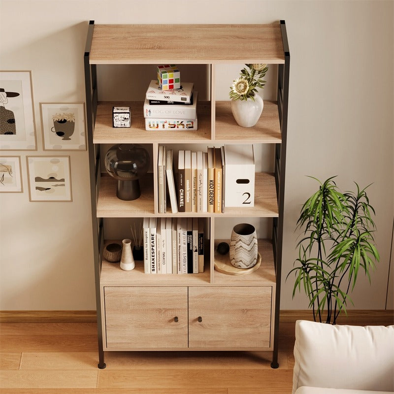 Regał na książki nowoczesny – loft – 155 cm&nbsp;