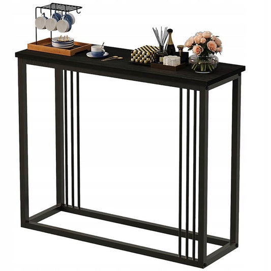 Konsola do przedpokoju – czarna, elegancka I funkcjonalna 75 cm
