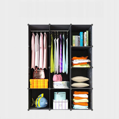 Składana szafa modułowa 146x110x36 cm – kompaktowa, trwała i funkcjonalna