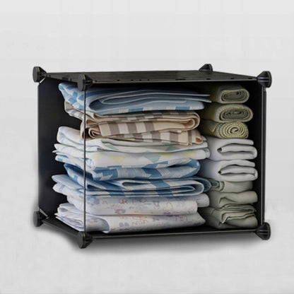 Składana szafa modułowa 146x110x36 cm – kompaktowa, trwała i funkcjonalna