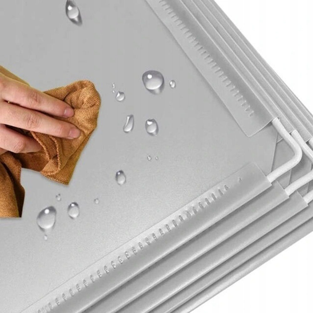 Modułowa składana szafa 147x111x37 cm – wodoodporne półki, lekkie i praktyczne