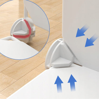 Lekka składana szafa 147x111x47 cm – praktyczne przechowywanie do małych pomieszczeń