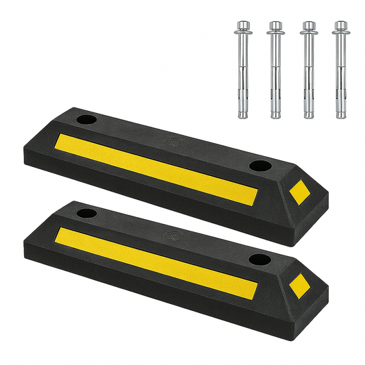 Zestaw do wydzielania miejsc parkingowych 2 szt. – 54 cm, z taśmą odblaskową