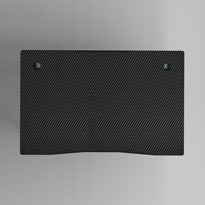 Czarne biurko gamingowe 100 cm - minimalistyczny loftowy design carbon