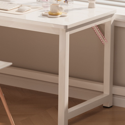 Biurko narożne 120x60 cm – loft, nowoczesne biurko do gier i pracy zdalnej z metalową ramą