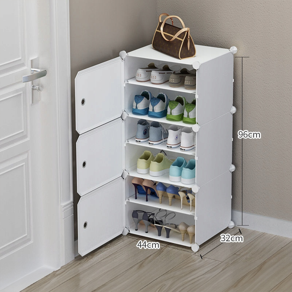 Biała modułowa szafka na buty – elegancka i wielofunkcyjna do przedpokoju i garderoby