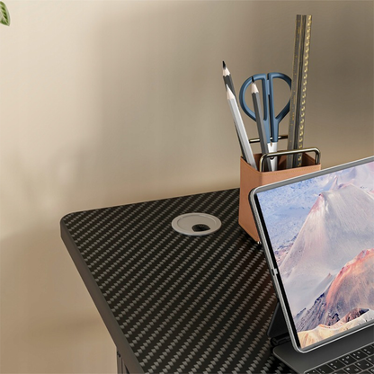 Biurko gamingowe loft czarne 120 cm - nowoczesne biurko dla graczy, stabilne MDF + metal