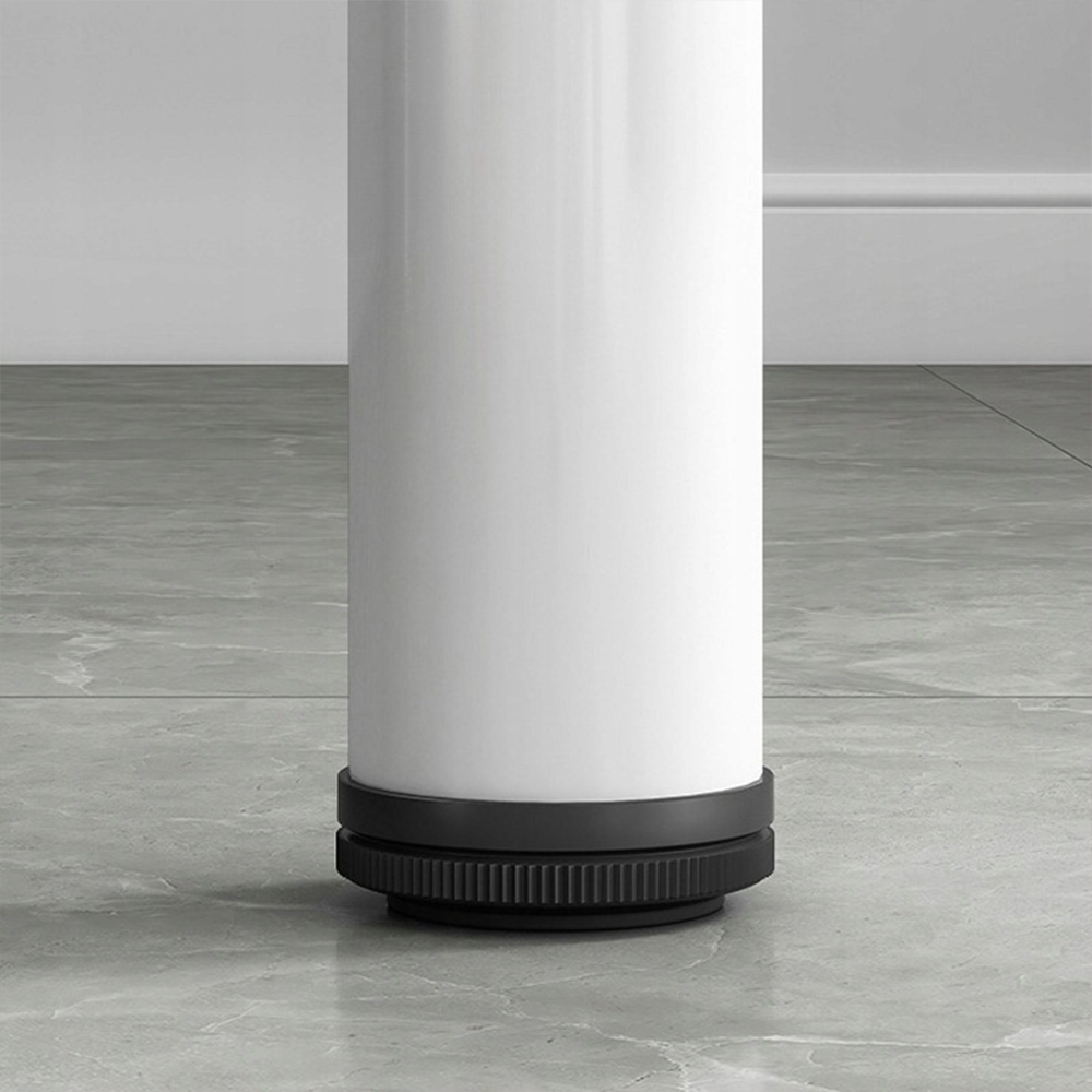 Nowoczesne biurko białe 100x75x50 cm – loftowy styl do domu i biura