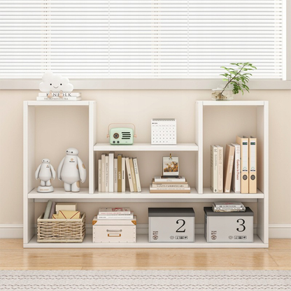 Biała szafka 100x60x16 cm – nowoczesna, idealna na książki i dekoracje