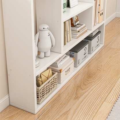 Biała szafka 100x60x16 cm – nowoczesna, idealna na książki i dekoracje