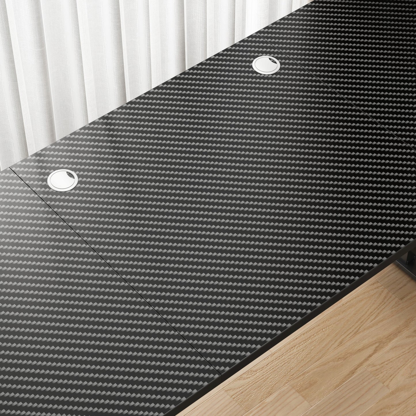 Elektryczne biurko 160×80 cm - czarne, biurko sit-stand, regulowana wysokość 72-118 cm