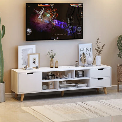 Szafka pod telewizor/do salonu biała - 140cm