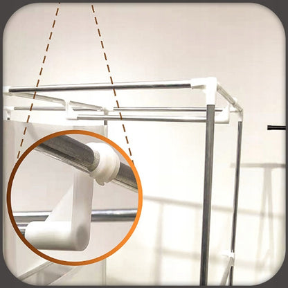 Szafa materiałowa tekstylna garderoba składana na ubrania xxl regał