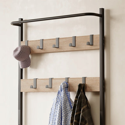 Szafka, wieszak na ubrania, loft - 64x32x178
