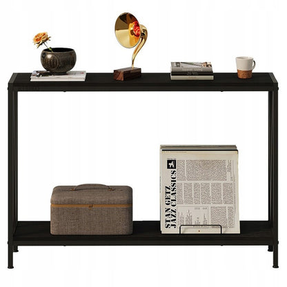 Stół - konsola do przedpokoju – ciemny brąz, funkcjonalność I styl