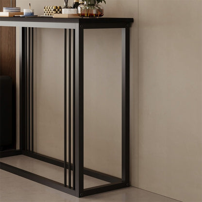 Konsola do przedpokoju – czarna, elegancka I funkcjonalna 75 cm