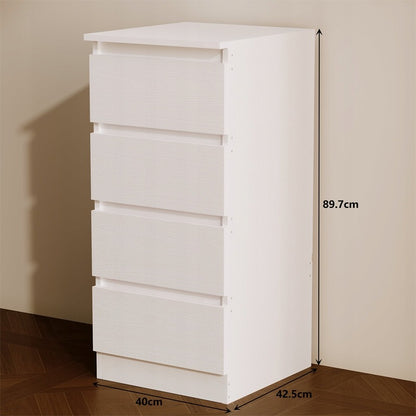 Komoda do sypialni biała 90 cm