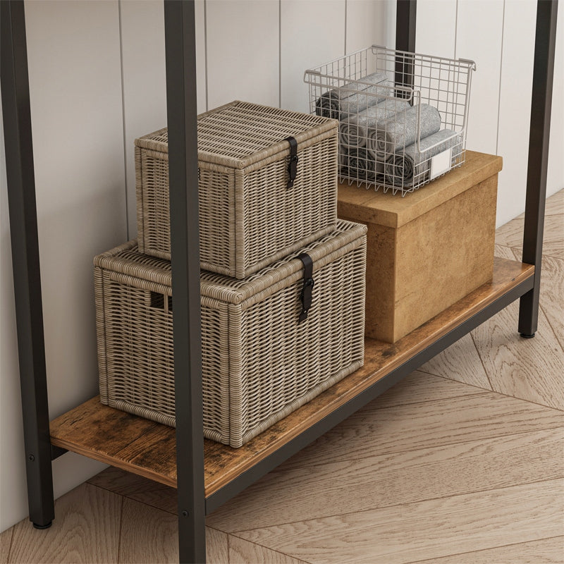 Regał industrialny rustykalny 100 cm – styl loft