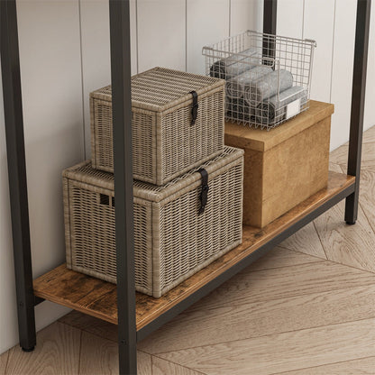 Regał industrialny rustykalny 100 cm – styl loft