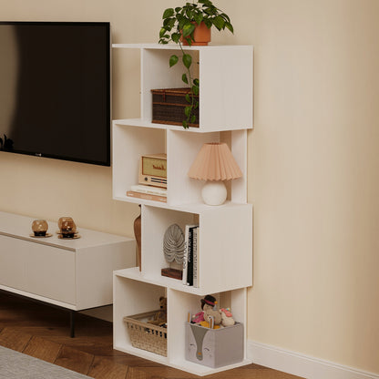 Regał biały na książki loft biblioteczka