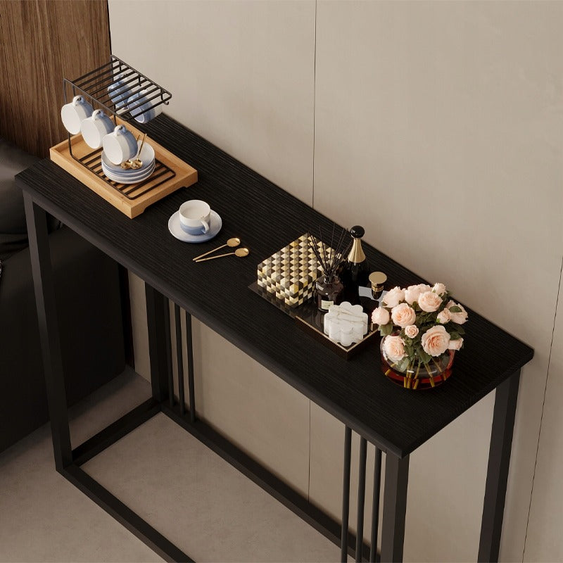 Konsola do przedpokoju – czarna, elegancka I funkcjonalna 75 cm