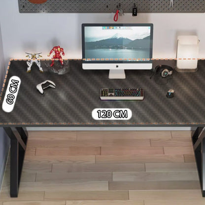 Czarne biurko gamingowe 120 cm – nowoczesny blat loftowy, idealne do komputera