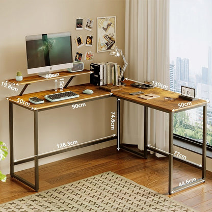 Komoda / szafka łazienkowa z półką – 2 drzwi – styl skandynawski / loft – biała
