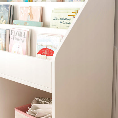 Szafka na zabawki i książki dla dzieci 80 cm – biblioteczka wolnostojąca