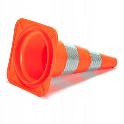 Pachołek drogowy słupek ostrzegawczy odblaskowy miękki ciężki pcv 50 cm