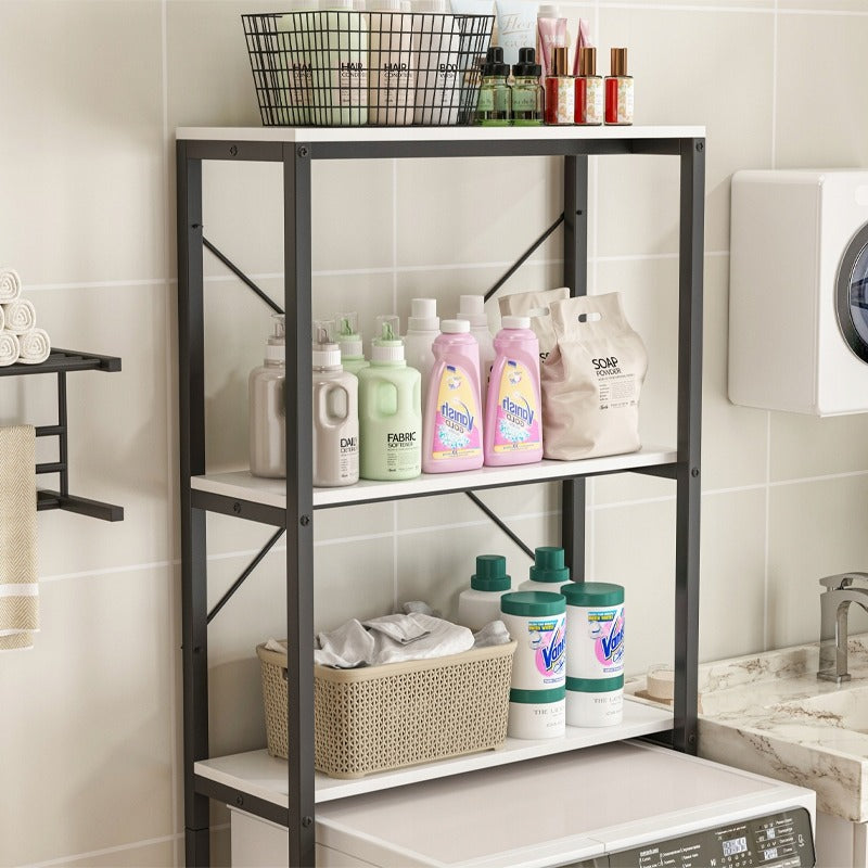 Półka łazienkowa nad pralką 160 cm – loftowy styl i nowoczesny design