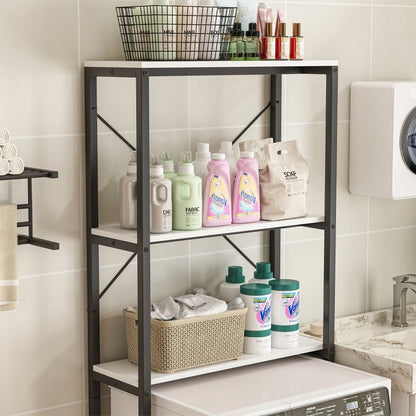 Półka łazienkowa nad pralką 160 cm – loftowy styl i nowoczesny design