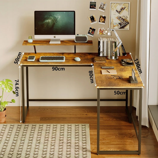 Komoda / szafka łazienkowa z półką – 2 drzwi – styl skandynawski / loft – biała