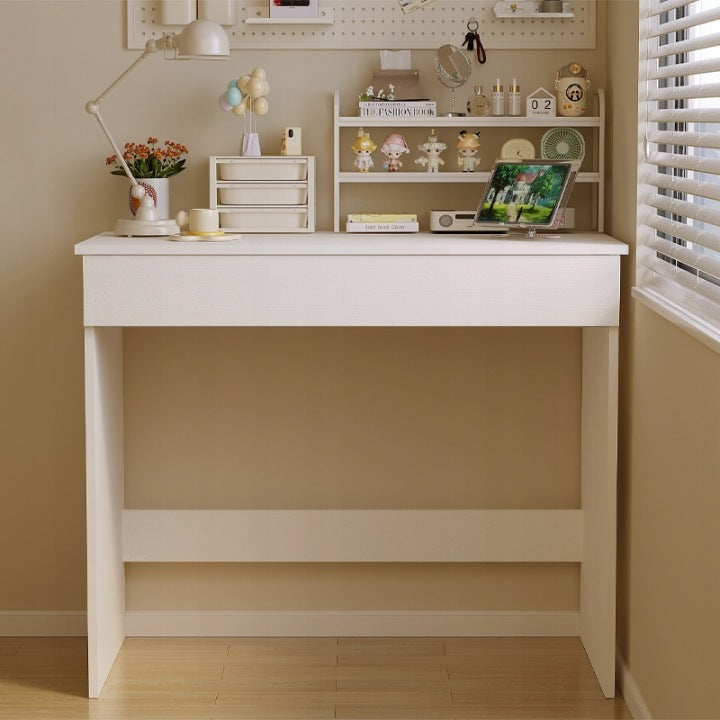 Biurko Młodzieżowe 90cm Białe z Szufladą – Małe Biurko Loft