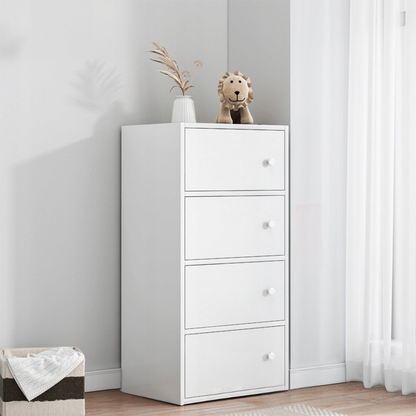 Biała komoda skandynawska 102x40x30 cm – minimalistyczny design, drewniany styl, nowoczesna i elegancka