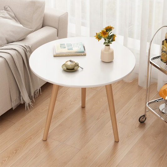 Stolik kawowy skandynawski 60x52 cm – okrągły, elegancki i nowoczesny