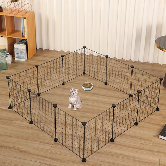 Zagroda metalowa dla zwierząt, 108 cm