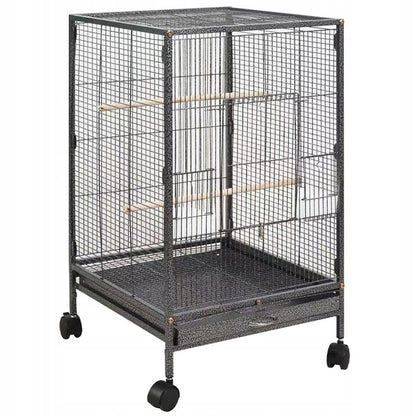 Klatka metalowa dla ptaków 80 cm
