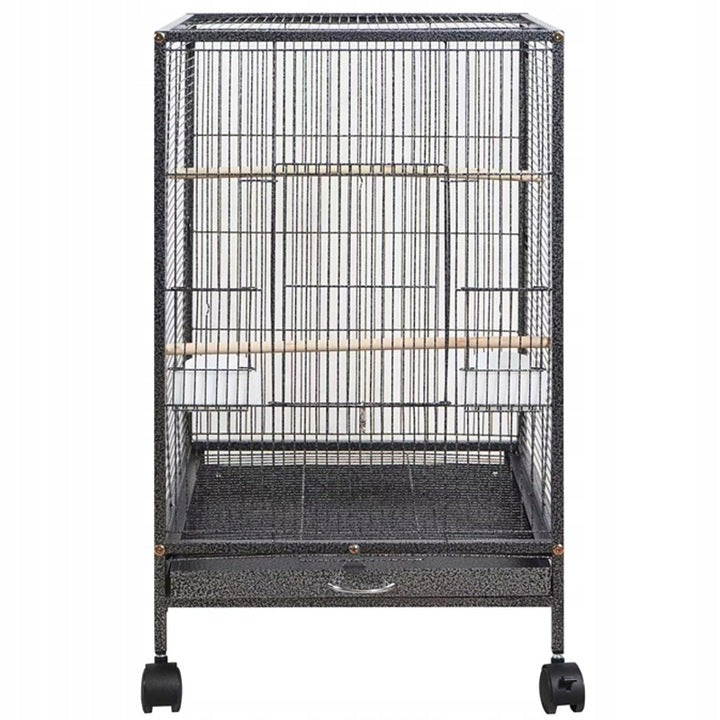 Klatka metalowa dla ptaków 80 cm