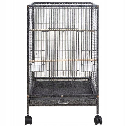 Klatka metalowa dla ptaków 80 cm