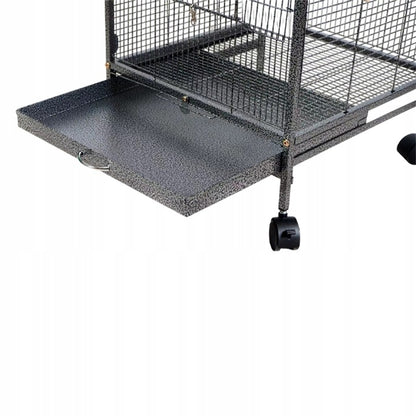 Klatka metalowa dla ptaków 80 cm