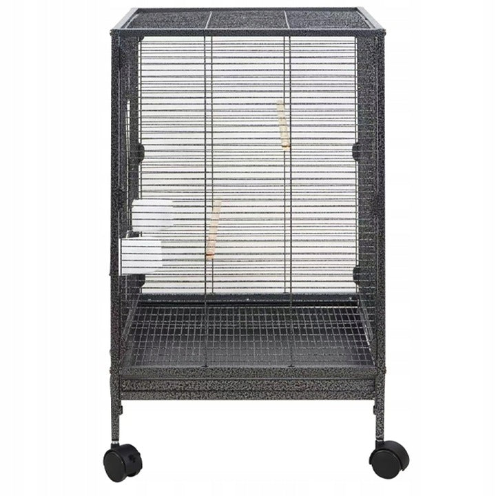 Klatka metalowa dla ptaków 80 cm