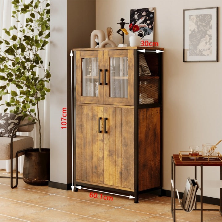 Komoda Rustykalna 107cm – Kredens Retro Vintage do Salonu i Kuchni