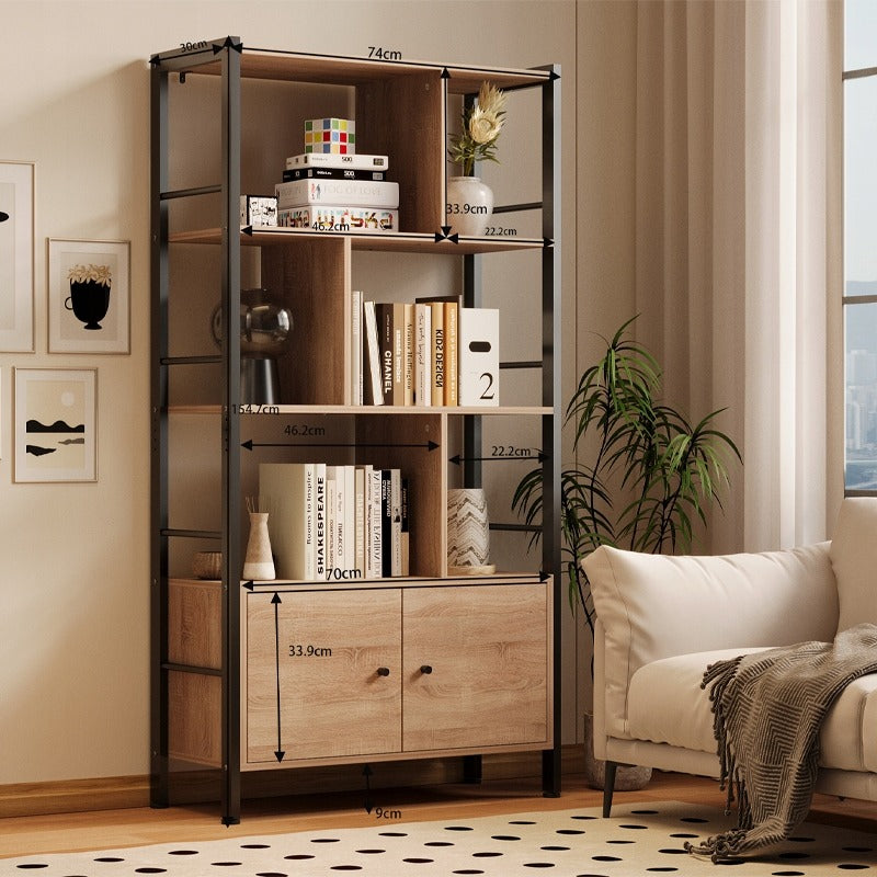 Regał na książki nowoczesny – loft – 155 cm&nbsp;