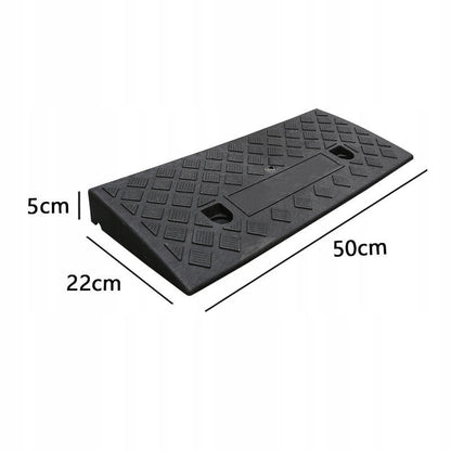 Najazd podjazd krawężnikowy pod krawężnik czarny samochodowy