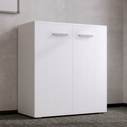 Biała komoda szafka 3 półki 68cm