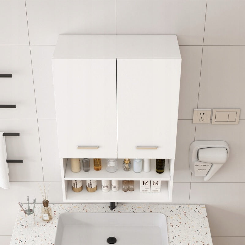 Szafka łazienkowa wisząca ścienna nad pralkę pojemne półki regał loft 64 cm