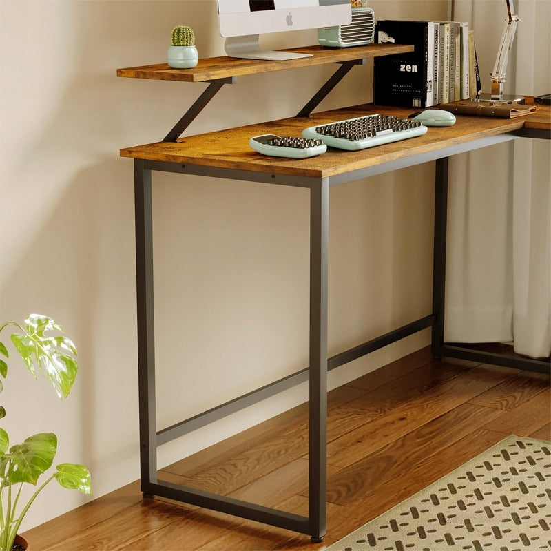 Komoda / szafka łazienkowa z półką – 2 drzwi – styl skandynawski / loft – biała