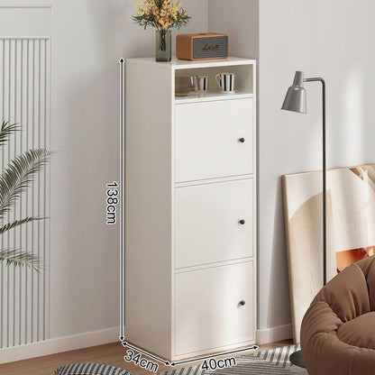Regał industrialny stojący półka na książki wysoki duży nowoczesny 140 cm