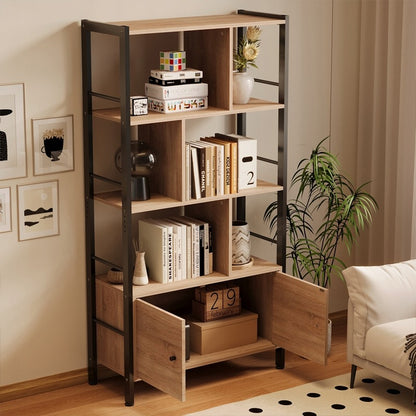 Regał na książki nowoczesny – loft – 155 cm&nbsp;